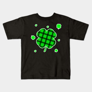 Clover leaves for a Festive Fan Kids T-Shirt